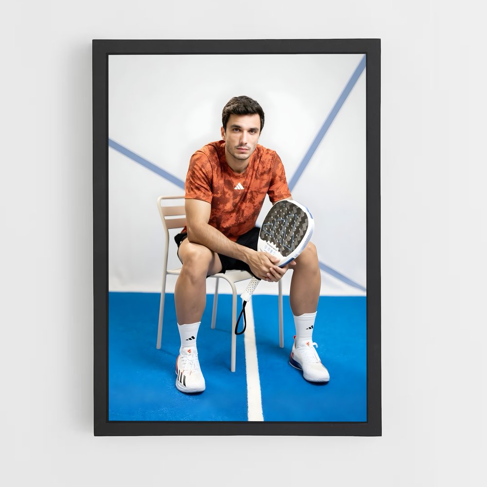 Poster Serveur de Rêves – affiche Padel (vue 2)